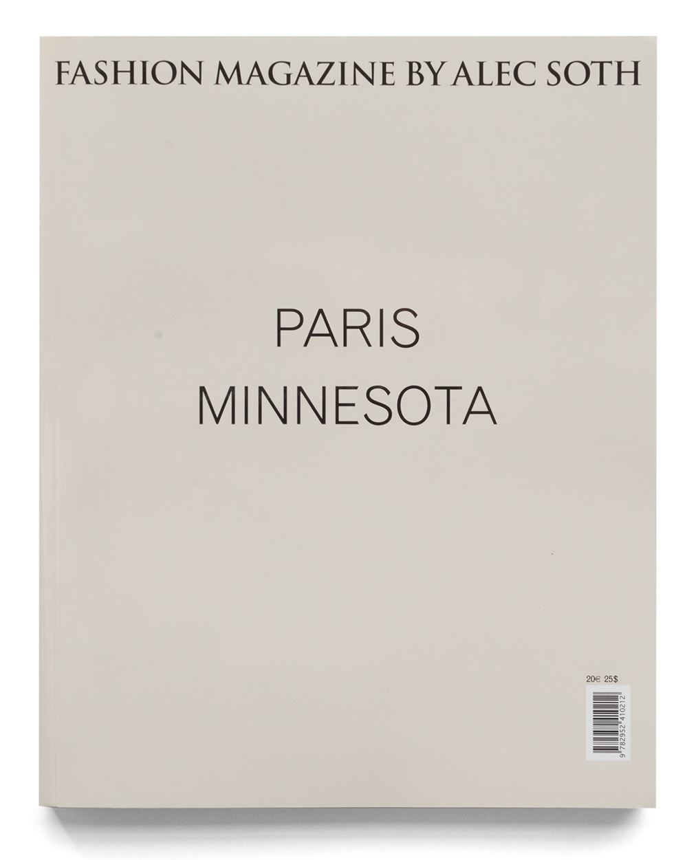 Paris / Minnesota. Magnum, 2007.