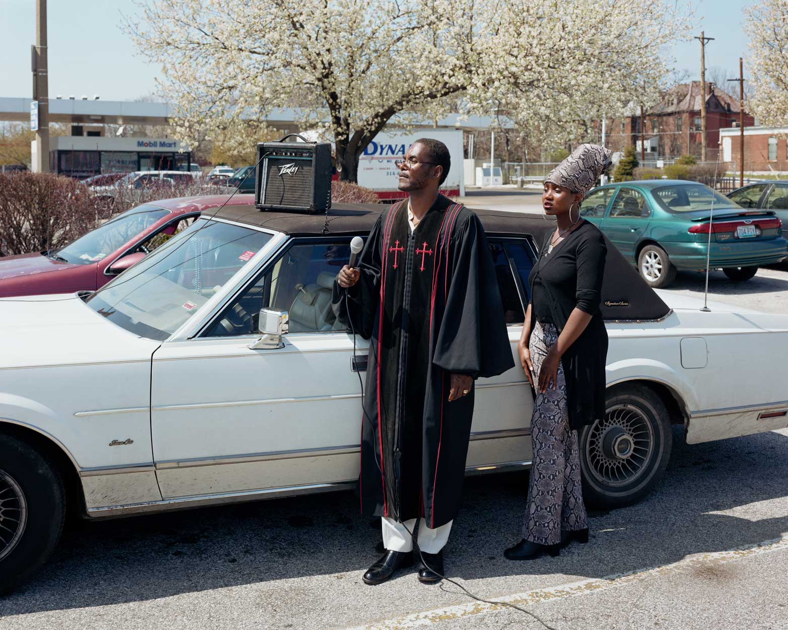 Reverend Cecil and Felica, St. Louis, MO, 2002