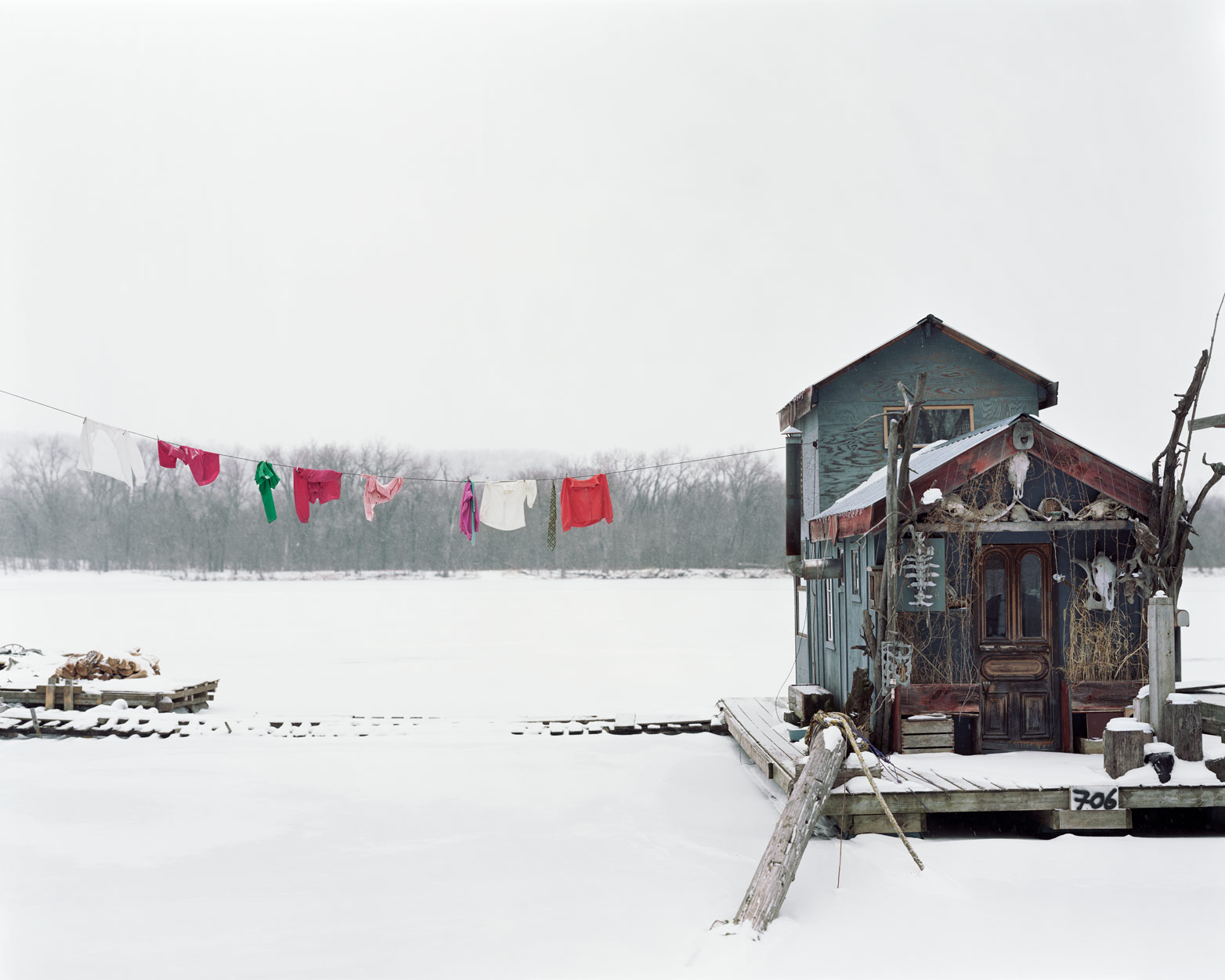 Peter's Houseboat, Winona, MN, 2002