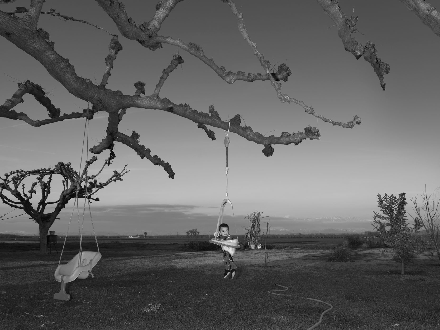 Woodville Farm Labor Camp. San Joaquin Valley, California.